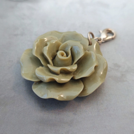 Biba ketting hanger bloem groen