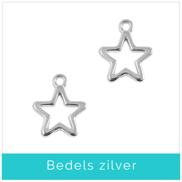 zilveren bedels