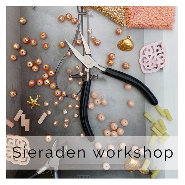 Meld je aan voor een sieraden workshop bij Chalicious, Nieuw Bergen Limburg.