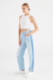 Selena Contrast Side Jeans C.O.J