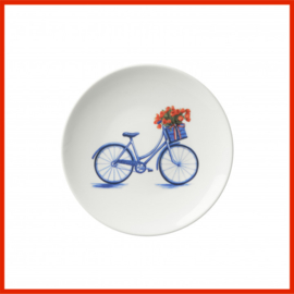 Sierbord 'Delftsblauwe fiets' klein