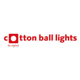 Indoor Premium lichtslinger Touch of Gold   Cotton Ball Lights 20 bollekes