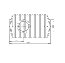 Watertank - 3300 L