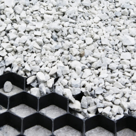 Trudigravel grindplaat 120x80x3 cm - wit