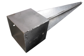 Paalhouder punt 151x151x900