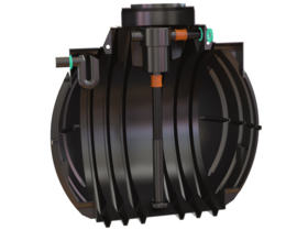 Watertank - Inclusief filter en overstort - 5300 L