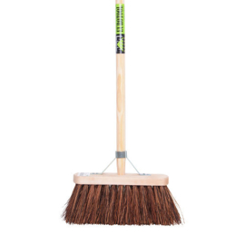Bezem FSC Bassine / Piassava - 29 cm - Met Steel 150 cm
