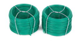 Binddraad/ ijzerdraad groen - 2 stuks - 0,7 mm x 50 m