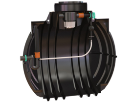 Watertank - Inclusief overstort 2000 L, korffilter en klein dier bescherming  - 5300L