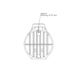 Watertank - Inclusief lip afdichting - 7000 L