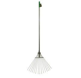 Gazonhark Metaal verstelbaar - 155 cm