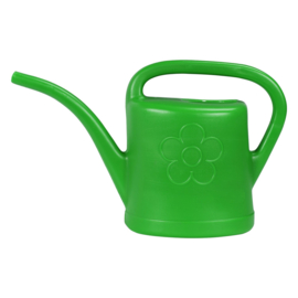 Gieter kunststof met sproeikop - 3 L - Groen