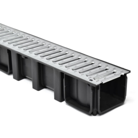 Connecto lijngoot gegalvaniseerd  - 1 meter