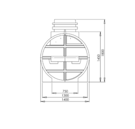 Watertank - 3300 L