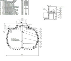 Watertank - Inclusief filter en overstort - 7000 L