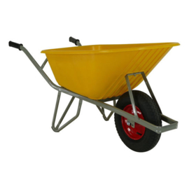 Altrad Kruiwagen Dynamic-100 - Staal 4PLY - Geel