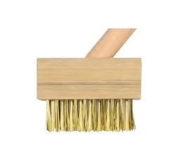 Onkruidborstel Messing met steel 120 cm