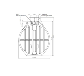 Watertank - Inclusief korffilter - 7000 L