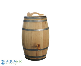 Kastanje houten regenton 50 ltr