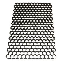 Grasplaten 120x80 cm - zwart