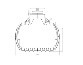 Watertank - 4000 L
