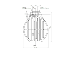 Watertank - Inclusief lip afdichting - 5300 L
