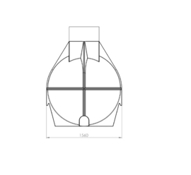 Watertank - 3300 L
