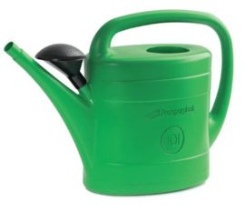 Gieter kunststof met sproeikop - 10 L - Groen