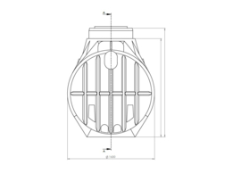 Watertank - 4000 L