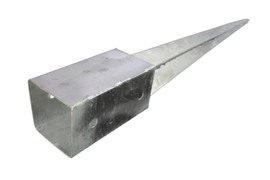 Paalhouder punt 71x750 mm