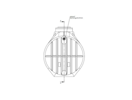 Watertank - Inclusief korffilter - 7000 L