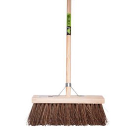 Bezem FSC bassine / stalks - 41 cm - Met Steel 140 cm