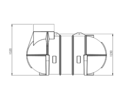 Watertank - 2100 L