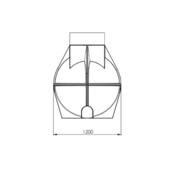 Watertank - 2100 L