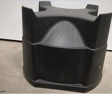 BeGreen Regentonstandaard Mini Zwart