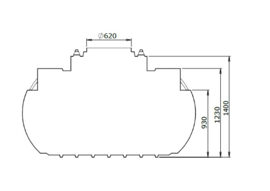 Watertank - 2200 L