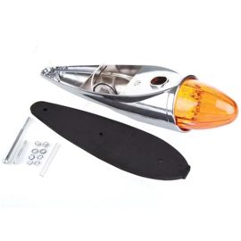 LED torpedo lamp chrome