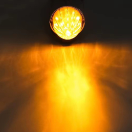 LED torpedo lamp chrome