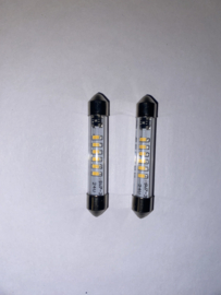 Buislamp 42mm 2st diverse kleuren