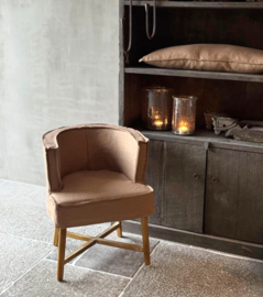 Fauteuil Dirkje in de nieuwe kleur Chestnut nt 12