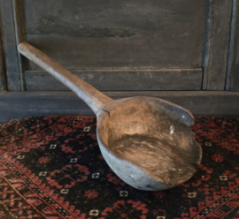 Authentieke Oude Houten Lepel