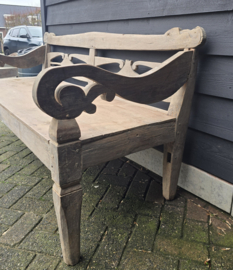 Authentieke Houten Stationsbank