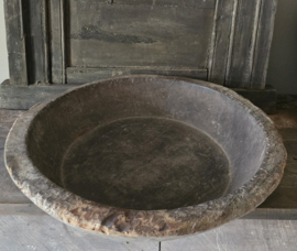 Oude Robuuste Houten Schaal Hoffz