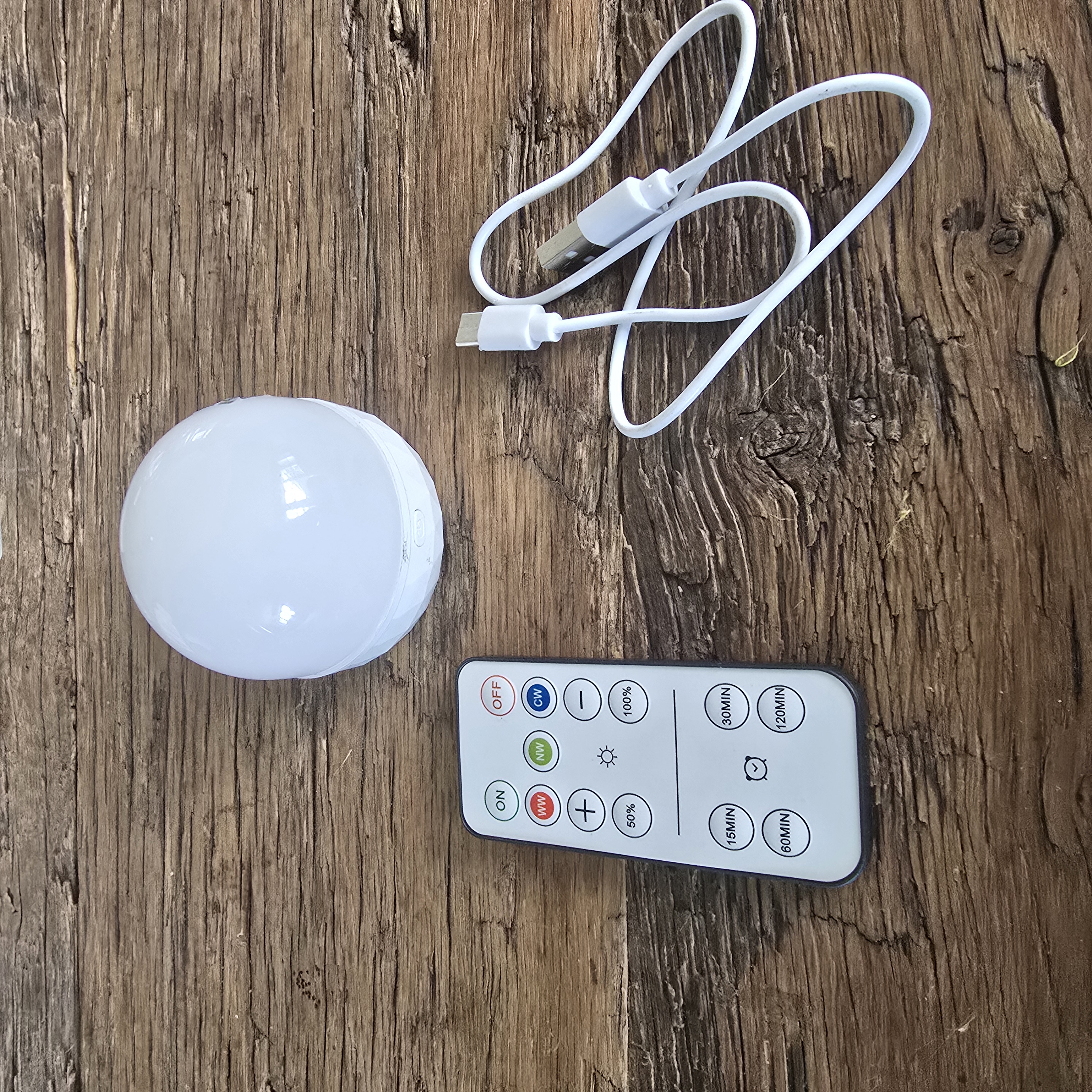 Oude Berberkruiklamp met Oplaadbare Gloeilamp