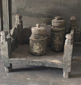 Uniek Authentiek Houten Tempel Hoffz nr 2