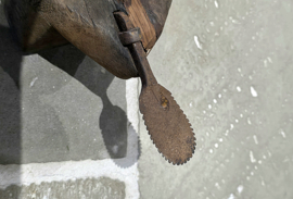 Houten Kokosnootsnijder