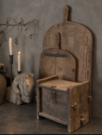 Oude Houten Himalayakistje  XS Hoffz