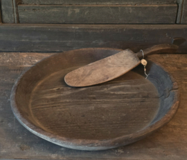 Prachtige Set van Vijzel , Lepel , en Bord van Hoffz