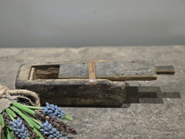 Oude Houten Spicebox met Schuifje