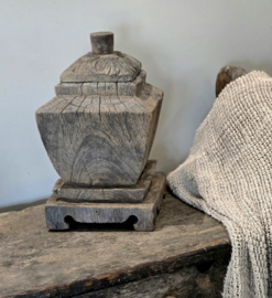 Oude Houten Sieradenbox